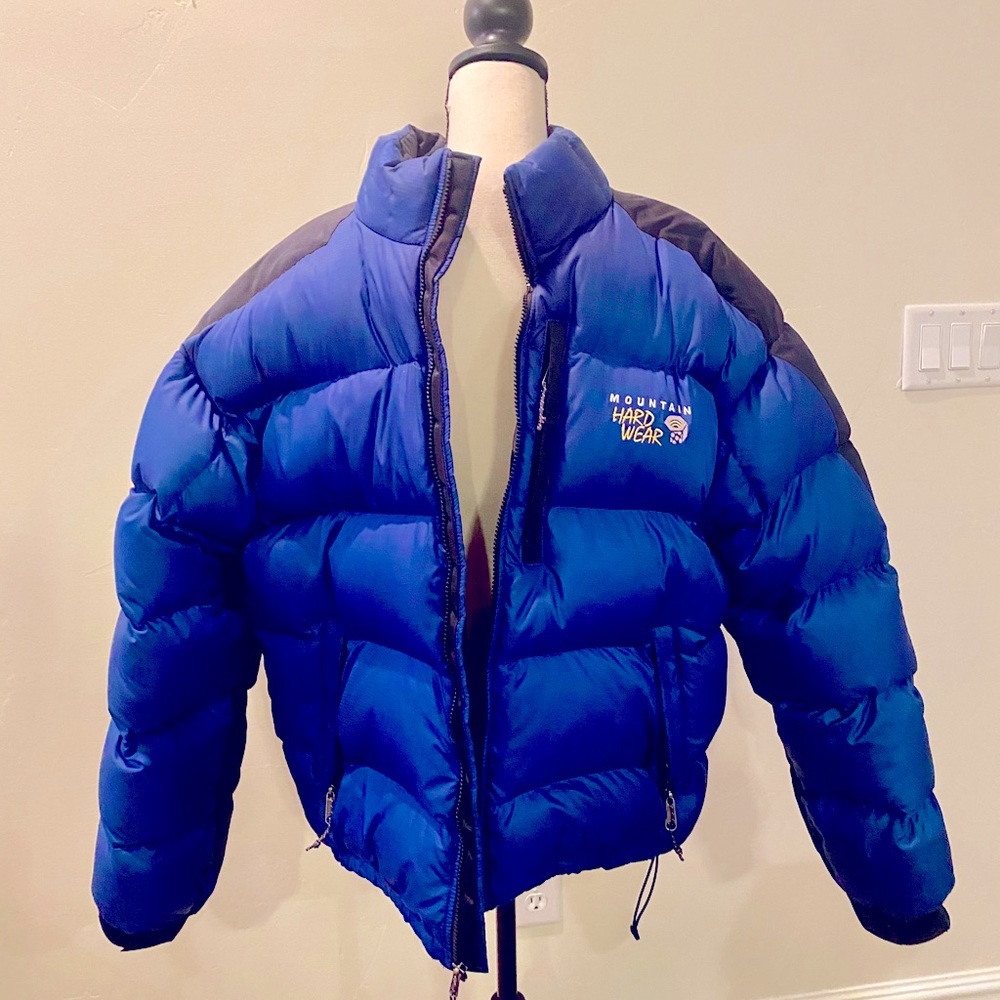 Mountain Hardware Blue-black Down Puffer Coat